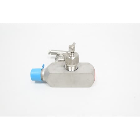 Block And Bleed Npt Stainless 6980Psi 1/2In Needle Valve